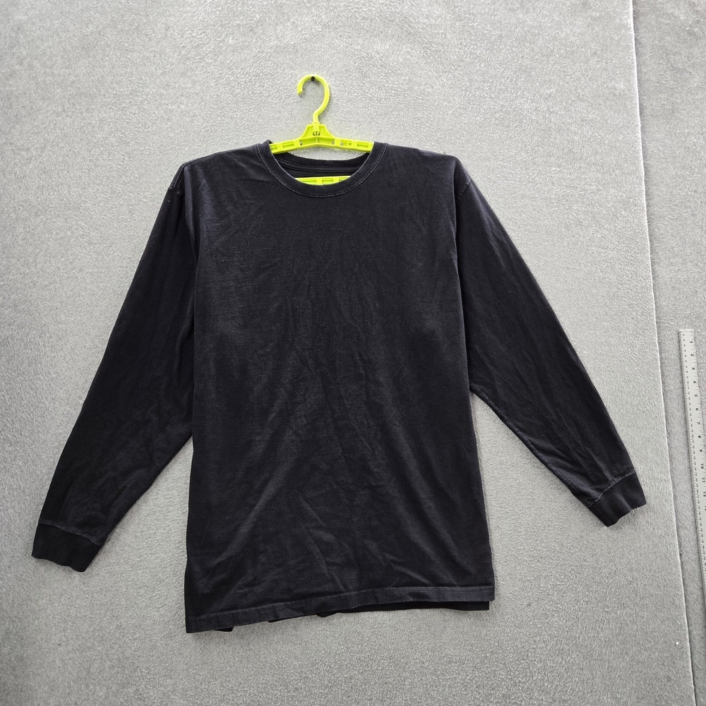 Carhartt Men Shirt 2XL Black Logo K231 Dearborn Loose Long Sleeve Pocket‎